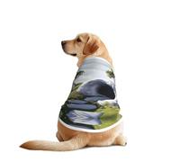 Hamster's Home Chemise pour chien, vêtements pour chien - Respirant et rafraîchissant pour grands chiens, protection solaire et confortable pour Golden Retriever, Husky, Alaska, activités de plein air
