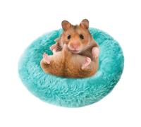 Hamsters naturels - Grands abris à mâcher, habitats ventilés pour petits animaux, coussinets thermiques amovibles | Hamacs Nid de couchage pour hamsters nains, gerbilles, souris, cages pour animaux