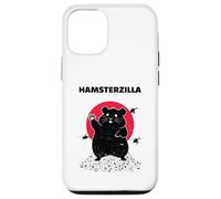 Hamsterzilla Hamster Géant Kaiju Parodie Monstre Coque pour iPhone 12/12 Pro