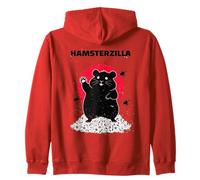 Hamsterzilla Hamster Géant Kaiju Parodie Monstre Sweat à Capuche