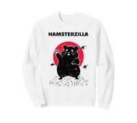Hamsterzilla Hamster Géant Kaiju Parodie Monstre Sweatshirt
