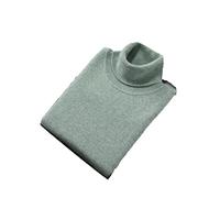 Hamthuit Pull en cachemire à col roulé classique pour homme - Pullover d'automne et d'hiver - Jersey chaud tricoté - Tout-match, Tel que montré, XL