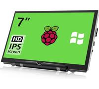 HAMTYSAN 7 Pouces Raspberry Pi écran Mini Moniteur 800x480 IPS Petit écran HDMI pour Raspberry Pi 400/4 / 3/2 / Zero/B/B + Jetson Nano win11 / 10/8 / 7 (Non Tactile)