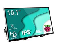 HAMTYSAN Écran Tactile Raspberry Pi,10,1 Pouces Mini Moniteur Portable1024×600 HDMI IPS LCD,16: 9 Affichage,Touch Screen pour Raspberry Pi 400/4/3/2/Zero/B/B+ Jetson Nano Win11/10/8/7