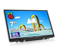 HAMTYSAN Raspberry Pi écran 7 Pouces,Mini écran LCD HDMI,Mini Moniteur 800x480,Petit Ecran PC Portable IPS pour Raspberry Pi 400/4 / 3/2 / Zero/B/B + Jetson Nano win11 / 10/8 / 7 (Non Tactile)