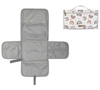 Hamur Home Sac À Langer Avec Organisateur De Matelas À Langer Portable Et Sac À Cosmétiques 3 En 1 - Petit Sac À Langer Pour On The Go Mamas Nappies Crème Lingettes Organisateur De Bébé (Rainbow)