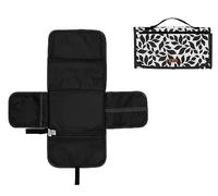 Hamur Home Sac À Langer Avec Organisateur De Matelas À Langer Portable Et Sac À Cosmétiques 3En1 - Petit Sac À Langer Pour On The Go Mamas Nappies Crème Lingettes Organisateur De Bébé
