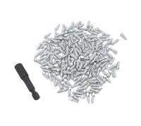 Hamwesh 200 PCS Goujons de Pneu en Acier de 12 Mm, Pointes Antidérapantes de Neige et de Glace pour l'Hiver, À Visser avec Outil d'installation pour Moto Dirt Bike VTT