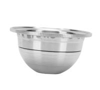 Hamwesh 80ml Capsule de Café Réutilisable, Dosette Inox Rechargeable