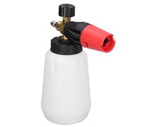 Hamwesh à Mousse pour Nettoyeur Haute Pression, 3600 Psi en Laiton Robuste pour Voiture, Lance à Mousse à Neige avec Col Large Réglable et Connexion Rapide de 6,35 Mm et 2 pour Voiture, Maison,