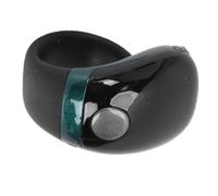 Hamwesh Anneau de Compteur de Prière, Grand écran Rotatif nneau de Compteur Intelligent à 180 Degrés, Tasbih avec Batterie 75 MAh, Synchronisation par Application, Verrouillage sécurisé pour