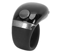 Hamwesh Anneau de Compteur de Prière, Grand écran Rotatif nneau de Compteur Intelligent à 180 Degrés, Tasbih avec Batterie 75 MAh, Synchronisation par Application, Verrouillage sécurisé pour