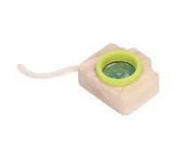 Hamwesh Appareil Photo Jouet, Objectif Kaléidoscope à Prisme Effet Oeil d'abeille pour Enfants, Jouet d'Appareil Photo en Bois avec Conception Portable de Petite Taille pour Les Jeux en Plein Air