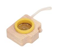 Hamwesh Appareil Photo Jouet, Objectif Kaléidoscope à Prisme Effet Oeil d'abeille pour Enfants, Jouet d'Appareil Photo en Bois avec Conception Portable de Petite Taille pour Les Jeux en Plein Air
