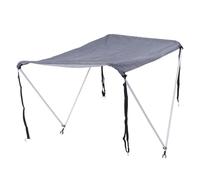 Hamwesh Auvent Pare Soleil Gonflable pour Bateau, Couverture de Toit Imperméable en Tissu Oxford 210D avec Sangles Réglables, Protection UV, for Kayak canoë et Bateau de Pêche