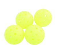 Hamwesh Balle de 40 Trous, 40 Trous Minimisent Les Interférences du Vent, Balles d'Extérieur à Rebond élevé, Balles de Compétition avec Seau de Rangement Transparent pour Courts de Tennis, Sols en