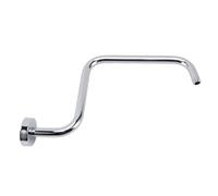 Hamwesh Bas de Pomme de Douche Ableur en Acier Inoxydable en Forme de Bride pour la Salle de Bain, dans le Mur d'installation du Bras de Douche de de Pipe de Colonne Montante Compatible avec les