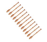 Hamwesh Bobine de Dentelle en Bois, 12 Pièces, Construction Robuste en Bois de Hêtre, Corps Brillant, Kit de Dentelle aux Fuseaux, Outils de Tissage avec 12 Pièces pour Tricot à la Main, Projets de