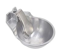 Hamwesh Bol à Boire Automatique, évier à Boire en Alliage en Alliage en Aluminium avec Design de Sauvegarde de l'eau pour Les Chevaux Chiens de Bétail Chats