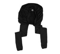 Hamwesh Bonnet de Sommeil à Cheveux Longs, Bonnet tressé 2 en 1 avec Doublure élastique en Collants pour Femmes Endormies, Extensions de Tresses à Maintien sécurisé (BLACK)