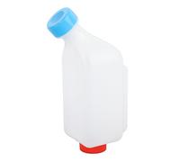 Hamwesh Bouteille de Lait d'agneau, Conception Suspendue, Fonction Quantitative, Bouteille de Chèvre à Double Couvercle, Mangeoire à Lait de Veau avec Tétine en Matériau ABS pour Moutons, Agneaux,
