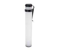 Hamwesh Bouteille de Sable de, Bouteille de Remplissage Portable à Large Ouverture, Distributeur de Sable de Construction en ABS avec Récipient à Graines pour Chariot de Sac de (White)