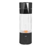 Hamwesh Bouteille d'eau à Hydrogène, Générateur d'eau à Hydrogène Rechargeable Portable de 208 Ml avec Technologie PEM PTE, Machine à Ioniseur 'eau à avec Base Amovible et électrolyse Rapide à 2