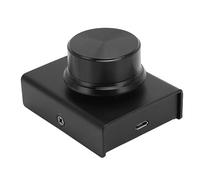 Hamwesh Bouton de Commande de Volume USB, Contrôleur Multimédia Muet Tactile avec Câble Long pour Ordinateur Portable Ordinateur Portable 10 8 7 Vista XP OS X