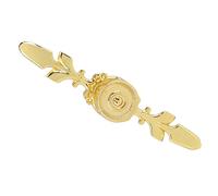 Hamwesh Bouton de Poignée de Meuble élégant Européen pour Boîte à Bijoux de Porte D'armoire de Tiroir, Matériau en Alliage de Zinc, Atmosphère Rétro, 4 Couleurs pour la Décoration de la Maison