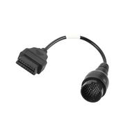 Hamwesh Câble Adaptateur D'interface Robuste à 38 Broches pour Camions, Dispositif de Diagnostic Fiable pour L'entretien des Camions