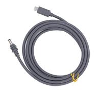 Hamwesh Câble d'alimentation USB C vers DC, Puce Intelligente PD Intégrée Se Convertit en Cordon d'alimentation 20 V 49,2 Pieds de Type C vers DC, Câble Jack 20 V 5 A avec Matériaux en Caoutchouc et