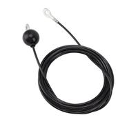 Hamwesh Câble de Poulie de Fitness, Corde Métallique en Acier Robuste avec Longueur Réglable pour la Maison de Remplacement de Gymnase Accessoires de Machine à Poulies (4m / 13,1 Pieds)