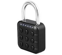 Hamwesh Cadenas Intelligent, Cadenas Extérieur étanche sans luetooth avec Application et Mot de Passe à 6 Chiffres pour Porte de Tiroir d'armoire de Dortoir de Salle de Sport
