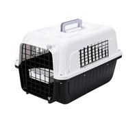 Hamwesh Cage de Transport pour Animaux, modèle Portable Noir Blanc