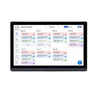 Hamwesh Calendrier Numérique, 17,3 Pouces 1920 X 1080P IPS 10 Points à Montage Mural, Calendrier Numérique, Tableau électronique des Tâches avec Planificateur Familial pour Cuisine, Couloir, Salon