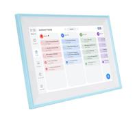 Hamwesh Calendrier Numérique, Calendrier Intelligent WiFi à écran Tactile HD de 10,1 Pouces, Planificateur Familial avec Tableau de Tâches Interactif et Cadre Photo pour l'organisation de la Maison