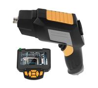 Hamwesh Caméra Endoscopique, 6 Lumières LED, Résolution 1920 X 1080P, Caméra d'inspection des égouts Industriels avec écran de 4,3 Pouces, Batterie 1700 MAh pour Machines Automobiles (1 m (3,28