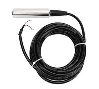 Hamwesh Capteur de Niveau d'eau, Câble 24 V DC 4 20 MA 6 M, Circuit Numérique étanche, Portée de 0 à 1 M, Transmetteur de Niveau de Liquide Antirouille en Acier Inoxydable, Détecteur avec IP68