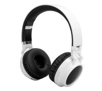 Hamwesh Casque sans Fil Bluetooth 5.0 avec Batterie de 22 Heures, Casque de Jeu Pliable et Lumineux, Supra-auriculaire avec Câble de 3,5 Mm pour la Maison, Le Bureau, Les Jeux sur Téléphone Portable