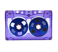 Hamwesh Cassettes Vierges 50 Minutes Bobine Métallique Double Face | Biais Normal Ferrique de Type I, Sonore Claire, Boîtier ABS, pour L'enregistrement de Musique ou de Parole sur des