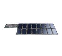 Hamwesh Chargeur de Panneau Solaire Pliable 400 W, Panneau Solaire Portable en Silicium Monocristallin avec Conception Pliable Légère et Construction Résistante à l'abrasion pour le Camping et les