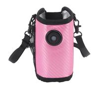 Hamwesh Chauffage de Bouteille, Sac de Chauffage à Bouteille Portable USB Affichage Numérique avec Température Réglable et Bandoulière pour la Voiture Voyage à la Maison Maman (Rose Rouge)