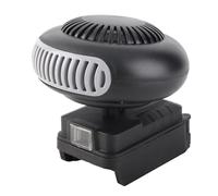 Hamwesh Chauffage de Voiture 170 W, Thermostat Intelligent, 2 Niveaux Réglables, Rotation à 180 Degrés, pour Ateliers et Usines, Compatible avec Batterie Li Ion 18 V 5 Broches, Chauffage électrique
