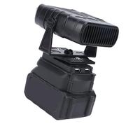 Hamwesh Chauffage de Voiture Portable, Batterie 12 000 MAh, Chauffage sans Fil pour Véhicule avec Dégivrage et Désembuage, Rapide à 2 Vitesses pour Voiture RV SUV