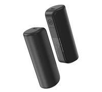 Hamwesh Chauffe-Mains, Chauffe-Mains Rechargeable 2 en 1 avec Batterie 6000 mAh, Magnétique Portable à Chauffage Rapide pour Hommes et Femmes (Black)