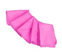 Hamwesh Chiffon de Nettoyage pour Instruments de Musique, 5 Pièces de Grands Chiffons de Nettoyage Réutilisables en Coton, Chiffon de pour Piano avec Bord Non tissé pour Guitare, Violon, Flûte,