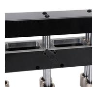 Hamwesh Cintreuse de Tôle, Angle de Pliage Réglable de 0 à 90 Degrés, Outil de Toiture en Métal de 6 à 104 Mm, Machine à Cintrer la Tôle avec Rouleaux en Forme de V et Poignées Antidérapantes pour