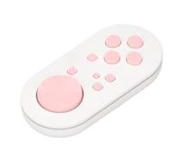 Hamwesh Contrôleur Bluetooth sans Fil, 2,9 X 1,4 Pouces, Manette de Jeu Bluetooth Compacte et Portable pour, Contrôleur Multi-plateforme avec Câble USB et Sangle pour IOS Mac (PINK)