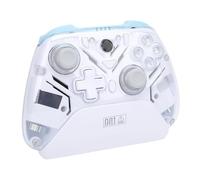 Hamwesh Contrôleur de Jeu sans Fil, Contrôleur de Jeu PC 2,4 G Bluetooth 5.3 avec Déclencheurs à Effet Hall et Double Vibration pour OS X Steam Deck (WHITE)