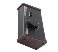 Hamwesh Contrôleur de Moniteur Passif, Gros Bouton avec Interrupteur Muet pour Les Haut-parleurs de Moniteur Actif, Sorties d'entrées de 3,5 Mm XLR pour Le Contrôle du Volume du Contrôleur de Studio
